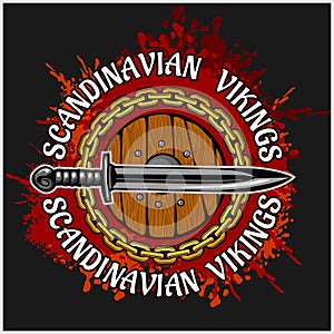 Viking emblem and logo