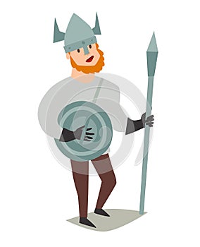 Viking, Icelandic warrior man