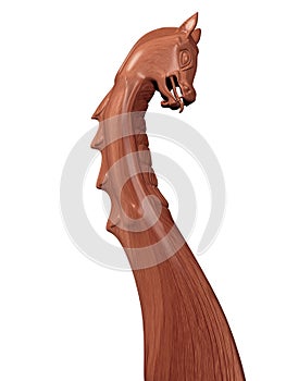 Viking longboat figurehead