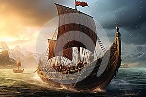 Viking Longships: Navigating Northern Waters in the Age of Valor