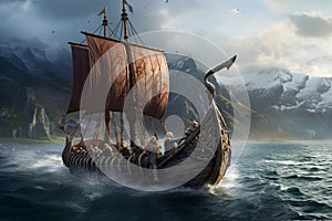 Viking Longships: Navigating Northern Waters in the Age of Valor