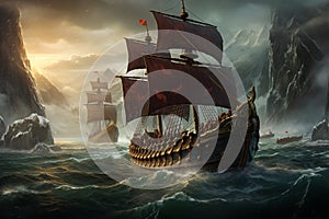 Viking Longships: Navigating Northern Waters in the Age of Valor