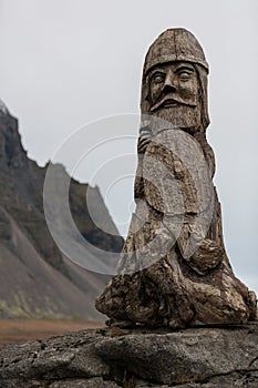 Viking ruin carving artifact photo