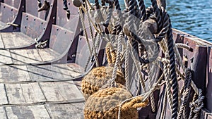 Viking ship fenders photo
