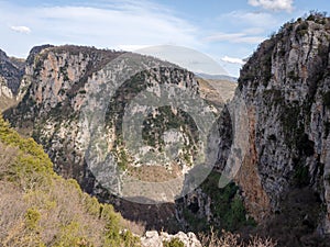 Vikos gorge at Epirus, Greece