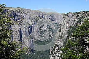 Vikos Gorge landscape Zagoria Epirus