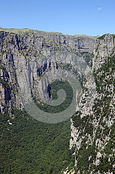 Vikos Gorge in Zagoria Epirus