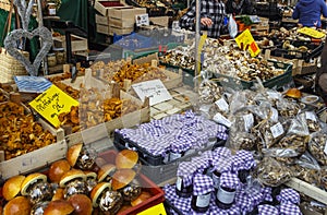 Viktualienmarkt in Munich,  Germany, 2015