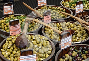 Viktualienmarkt in Munich,  Germany, 2015