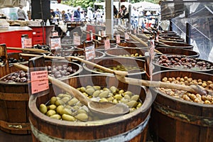 Viktualienmarkt in Munich,  Germany, 2015