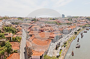 Vila Nova de Gaia near Porto, Portugal. UNESCO site