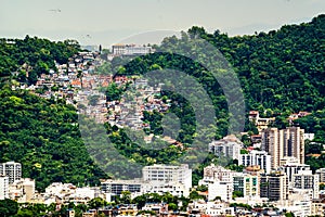 Vila Pereira da Silva Favela in Rio de Janeiro, Brazil photo