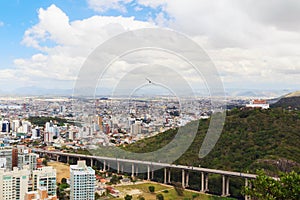 Vila Velha, Third bridge (terceira ponte), Penha Convent (Convento da Penha), Brazil photo