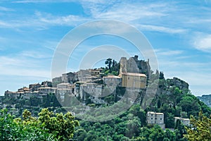 Vilage Eze from distance photo