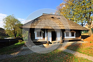 Vilalge house from Bucovina, Romania photo