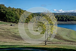 Vilasouto reservoir in Incio