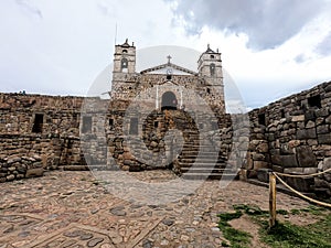 Vilcashuaman village, church, Ayacucho photo