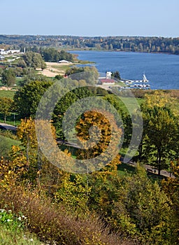 Viljandi Lake in Estonia