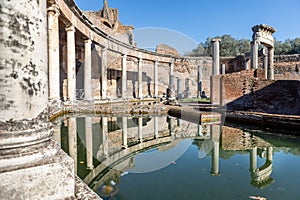 Villa Adriana near Rome Italy