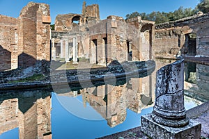 Villa Adriana near Rome Italy.