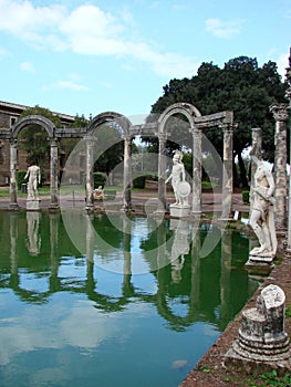 Villa Adriana near Rome, Italy