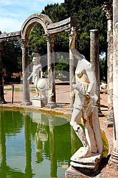 Villa Adriana near Rome, Italy