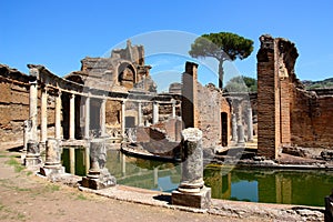 Villa Adriana near Rome, Italy