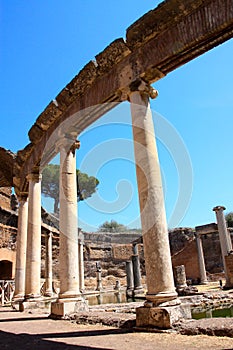 Villa Adriana near Rome, Italy