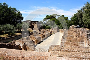 Villa Adriana near Rome, Italy