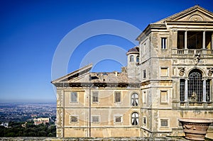 Villa Aldobrandini in Frascati. Theater of the Waters. Roma, Lazio, Italy.