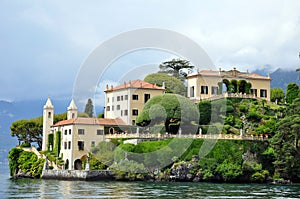 Villa balbianello at Lenno lake como