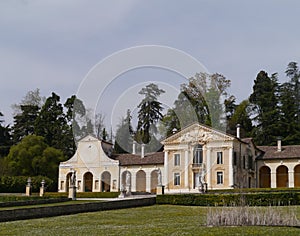Villa Barbaro in Maser with the sundial wing photo