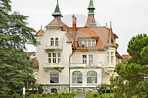 Villa Belle epoque in Montreux, Switzerland