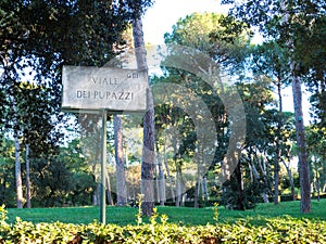 Villa Borghese Gardens, Rome