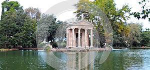 Villa Borghese Gardens, Rome Italy