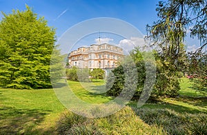 The Villa in the botanical garden of Villa Taranto in Pallanza, Verbania, Italy.