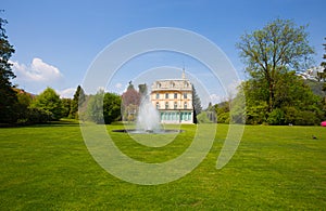 The Villa in the botanical garden of Villa Taranto in Pallanza, Verbania, Italy.