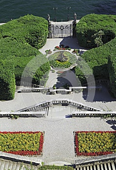 Villa Carlotta gardens on Lake Como