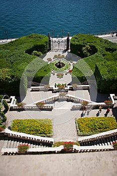 Villa Carlotta, Lake Como, Italy photo