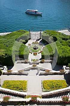 Villa Carlotta, Lake Como, Italy photo