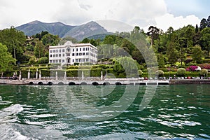 Villa Carlotta. Lake Como in Lombardy, Italy