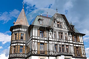 Villa Cassel in the Swiss alps
