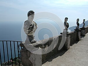 Villa Cimbrone balcony, Amalfi Coast, Italy