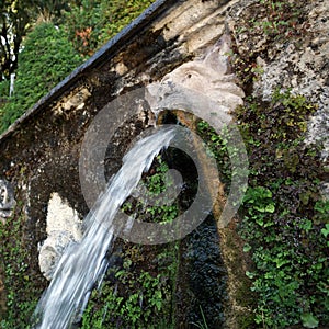 Villa d'Este in Tivoli, Italy, Europe