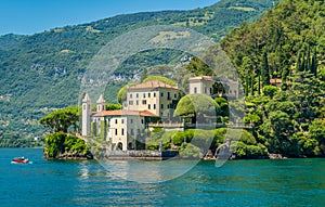 Villa del Balbianello, famous villa in the comune of Lenno, overlooking Lake Como. Lombardy, Italy. photo