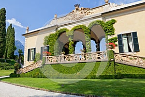 Villa del Balbianello on Lake Como, Lenno, Lombardia, Italy photo