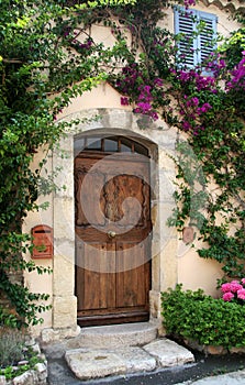 Villa Doorway, France