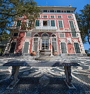 Villa Durazzo-Centurione in Santa Margherita Ligure, Genoa province, ligurian riviera, Italy photo