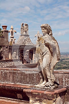 Villa dâ€™Este, fragment. Tivoli, Italy.