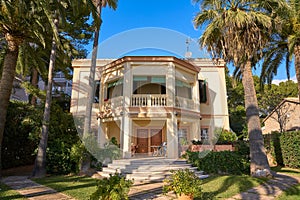 Villa Elisa herritage houses in Benicassim shoreline of Castellon